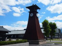 次に大野市にある越前大野城を見に行きました

「越前おおの結ステーション」の駐車場に止め散策します