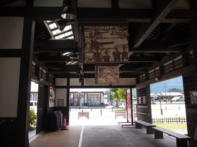 地図をもらって、越前大野城を見に行く前に少し散策します