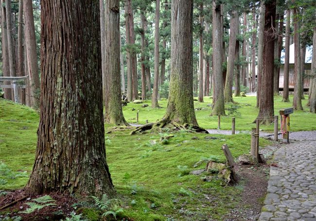 白山平泉寺境内