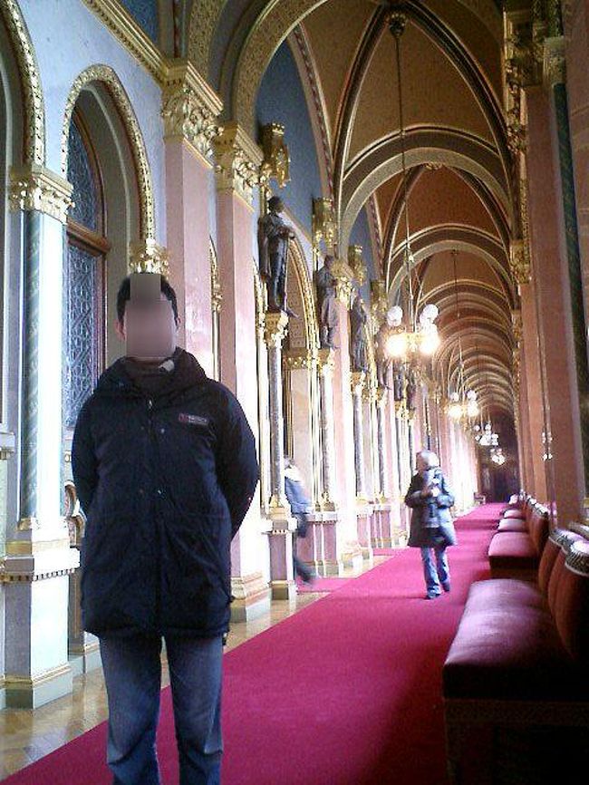 　赤いじゅうたんの廊下もご立派。