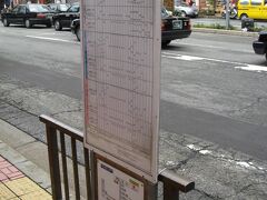 【１日目その２】　からのつづき

生駒駅南口の２番バス乗り場。
ここから磐船街道という峠道を路線バスで京阪私市駅に向かおう、と思った。