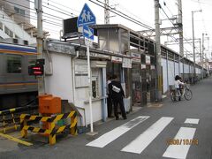 その後、知人と待ち合わせるためやって来た南海高野線・帝塚山駅。