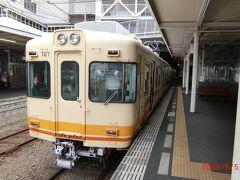 ここから、高浜行きの電車に乗る。元京王の５０００系。
