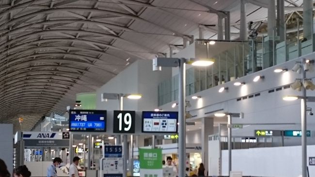 また関空に戻ってから落ち合う約束をして<br />再び沖縄へ向かいます。