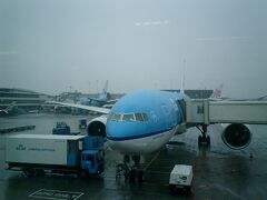 　ブダペストから同じ飛行機だった日本人団体様がぞろぞろ歩く横っちょをすり抜けて、日本行きの飛行機が出発する搭乗へ急げ急げ。なんと言っても、登場口を確認するまでは落ち着けません。

　オランダ・スキポール空港はとても大きな空港です。
　日本食の店（お寿司やさん）があったり、購買意欲を掻き立てるようなものがいろいろ売られてました。　しかし哀しいかな、オランダの通過であるユーロが殆どない……5ユーロ（当時650円くらい）紙幣が一枚ぽっきり。お金が無いってさびしい…
