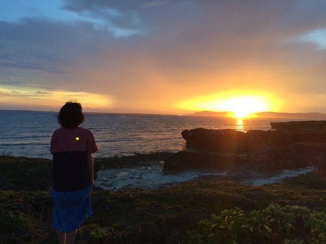 夕日がとてもきれいです。