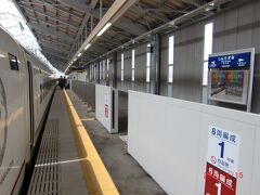 最後の駅、新玉名駅。