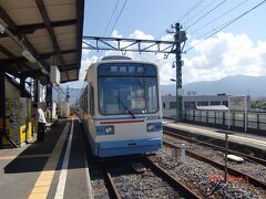 停まっていた黒崎駅前行きの電車。
基本的にこの路線の駅は無人駅である。
