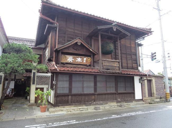 酒蔵を出ると雨も上がり、風は強いものの青空が見え始めてました。<br />良かった〜。<br />