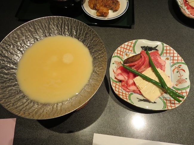 豆乳鍋もありました。