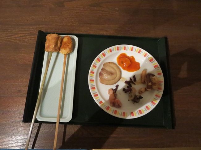 バイキングコーナーから取ってきた品々。