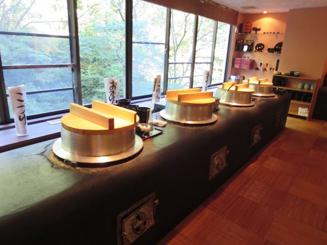 朝ごはんもバイキング。