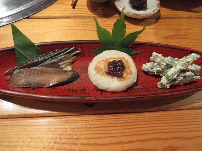 晩御飯は会津名物が沢山出ました。