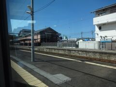 安来駅。ここから島根県。