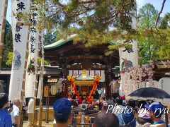 上杉神社
上杉まつりをやってました！