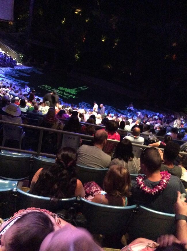 いよいよ、「ハァ：ブレス・オブ・ライフ」ショーの始まり。<br /><br />90分にわたるショーで、見ごたえ有り。アニメーションも織り交ぜながら、ストーリー性もあり、楽しめた。