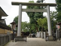 上野公園内にある五條天神社へも参拝。