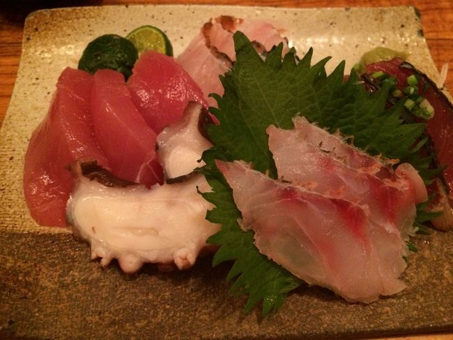 お造り。<br />まあまあかな。