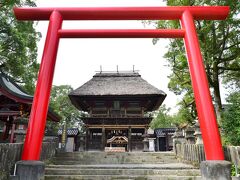 ここだけは行かねば!と「国宝　青井阿蘇神社」へ
平安時代初期の大同元年に創建され平成１８年に１２００年の歴史的節目を
迎えました
茅葺きの社寺で　とても美しい神社です

