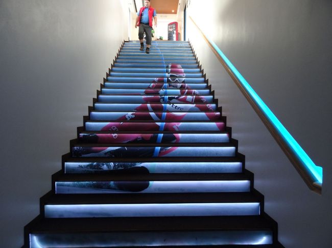 トイレへ行く階段