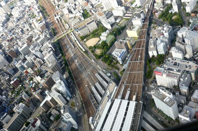 【国内231】2016.8京都とんぼがえり-行きの飛行機からの風景,ホテルグランヴィア京都