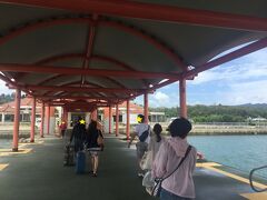 西表島に到着しました。
よかった、晴れてる(^O^)