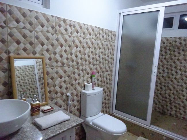 シャワーはホットシャワー