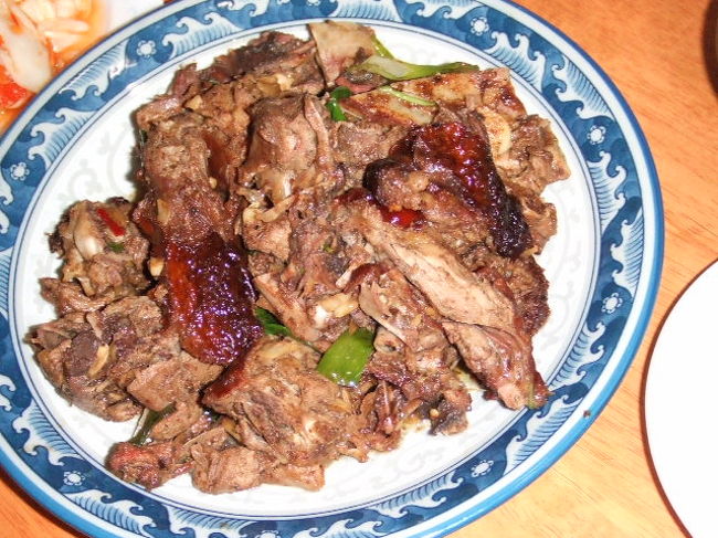 北京ダック<br /><br />部位：肉