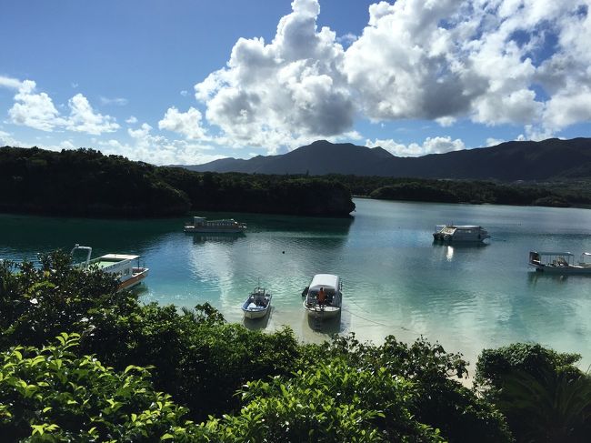 最終日は8時半にチエックアウト後に、レンタカーで川平湾へ。