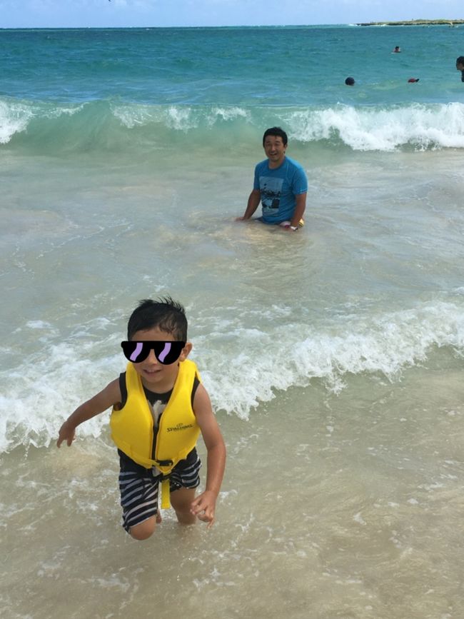 波と追いかけっこ！