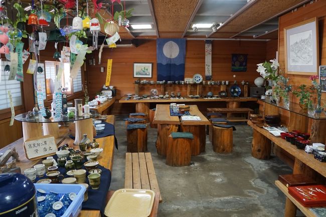 山あげ祭りの期間中だったこともあって、冷えたお茶も用意してあって、ちょっと寛がせてもらいました。