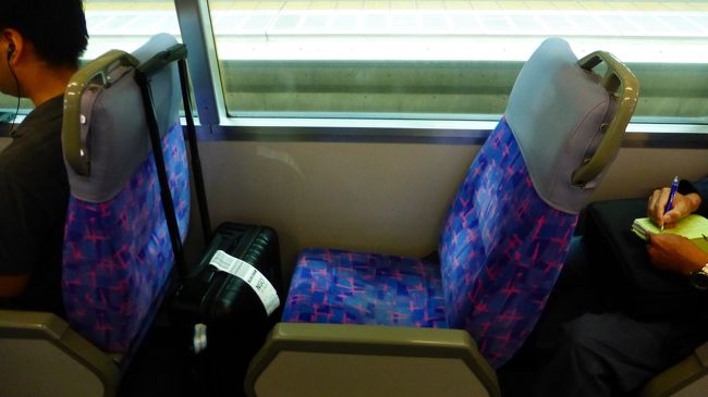 １人用シートも空いていました。