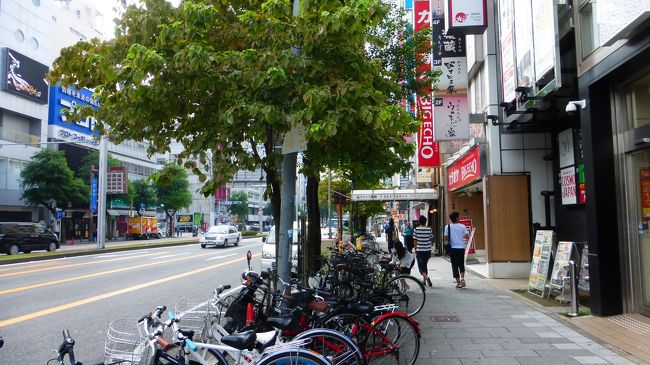 錦通を西に向かいます。