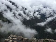 山頂に到着しました。ワイナピチュの北側。