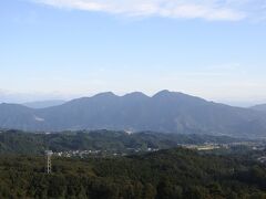 小野子三山。谷川岳はイマイチ。