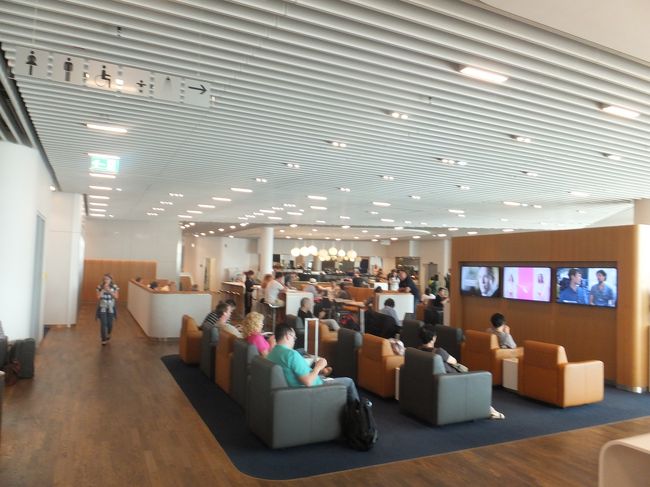 【フランクフルト空港】<br /><br /><br />フランクフルトのラウンジで