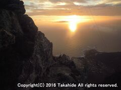 テーブルマウンテン(Table Mountain)

大西洋(Atlantic Ocean)に夕日が沈みます。