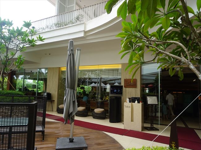 今朝は「タイズ」にて朝食♪