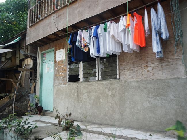 うん！<br />等間隔できれいな干し方*^^*