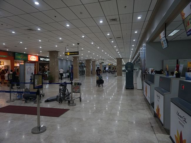 ５時間もお宅でゆっくりさせて頂きました。<br />ビールにワイン、<br />美味しい楽しいおもてなし☆(*^o^)<br /><br />高級ヴィレッジにある豪邸で、<br />世界が違う方々とのお話、<br />とっても楽しい時間を過ごさせて頂きました。<br />ありがとうございました(≧∇≦*)<br /><br /><br />１９時過ぎにタクシーでマクタン空港到着。