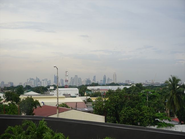 ジョリビーからは高層ビル群が見えました。