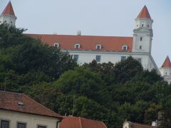 この教会からはブラチスラバ城が見える