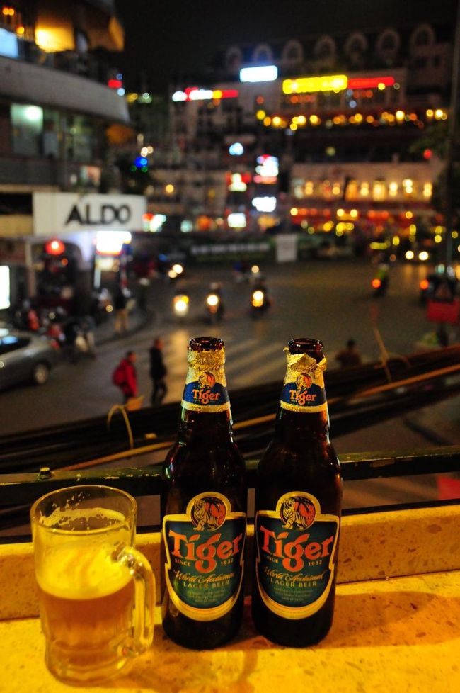 居心地良くてタイガービールをおかわり。<br />なんだかこのまま何時間でもいたい気分です。