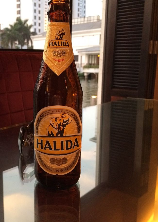 ベトナムのビール。苦味がありあまり得意ではありませんでした。