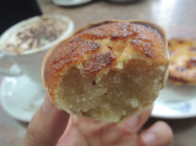 これが「ケイジャータ」シナモン味です。<br />私的には、「ナタ」の方がクリーミーで美味しいなぁ・・・！