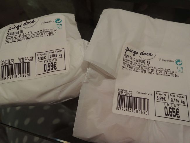 スーパーでは、１００g単位で売ってくれますので、<br />気に入ったハム２種類を、とりあえず１００gづつ。<br /><br />安くて、嬉しい～！！！