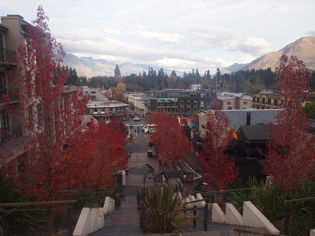 歩いてすぐ　クイーンズタウンの中心部、付近をぶらぶら