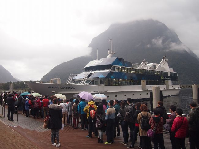 観光船、ここでも中国人観光客多し、