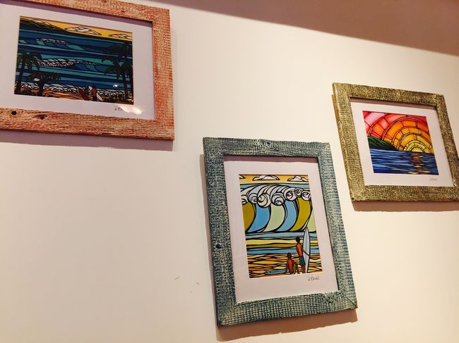 店内はアロハ～な感じ♪