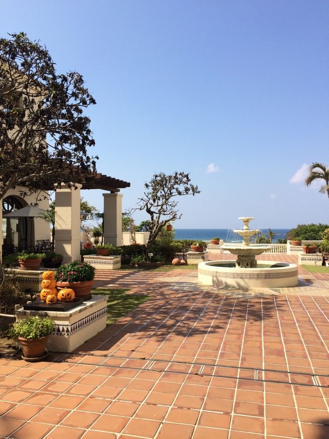 パティオ<br />ハロウィンのカボチャが可愛い